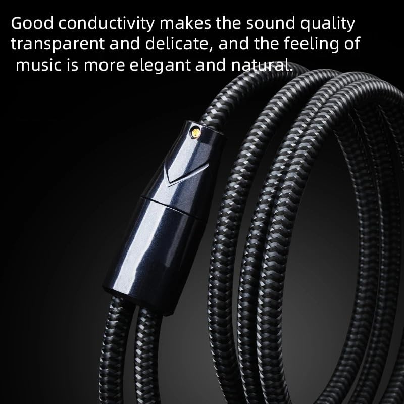 Adaptateur 3,5 mm vers câble audio carré OCC .5 vers 3 broches for le mixage MP3(3 Meters)