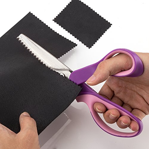 Gliving® pinking cesoie tessuto forbici onde denti...