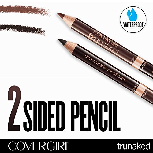 COVERGIRL truNaked Waterproof Eyeliner Duo in Penny/Espresso #TOP15