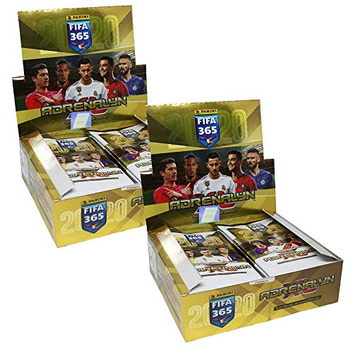 Preisvergleich Produktbild CAGO Panini FIFA 365 2020 Sammel Karten - 2 Display (48 Booster)