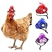 3 Pcs Chicken Hats for Hens Pets Halloween Accessories Feather Top Hat with Adjustable Elastic Chin Strap Rooster Duck Parrot Poultry Stylish Show Costume Small Animal Accessories (Style A, 3 Pack)