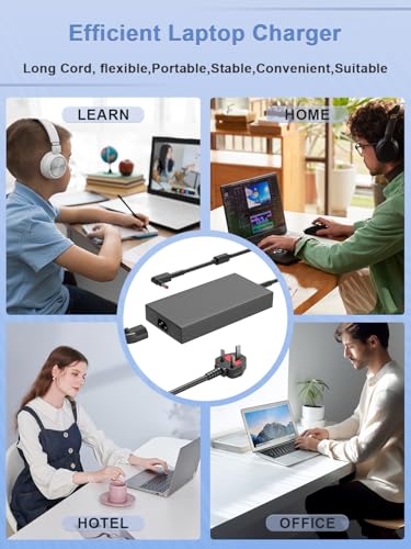 230W Charger Fit Compatible with Acer Nitro 5 7 14 16 17 18 AN18-61 AN16-43 AN16-52 AN17-51 AN17-71 AN515-58 AN517-55 AN14-41 Predator Helios Neo 14 16S 300 PHN14-51 PHN14 PHN16S Triton 14 16 Laptop - Image 6
