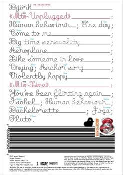 DVD Bjork-MTV Unplugged Book