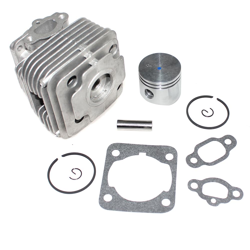 Kit de pistón cilíndrico para Oleo-Mac 741 BC420T BCF420 Sparta 42 44 420 440 441 4400 OM43 Efco Stark 37 38 42 44 8410 DSF4200 EF4300