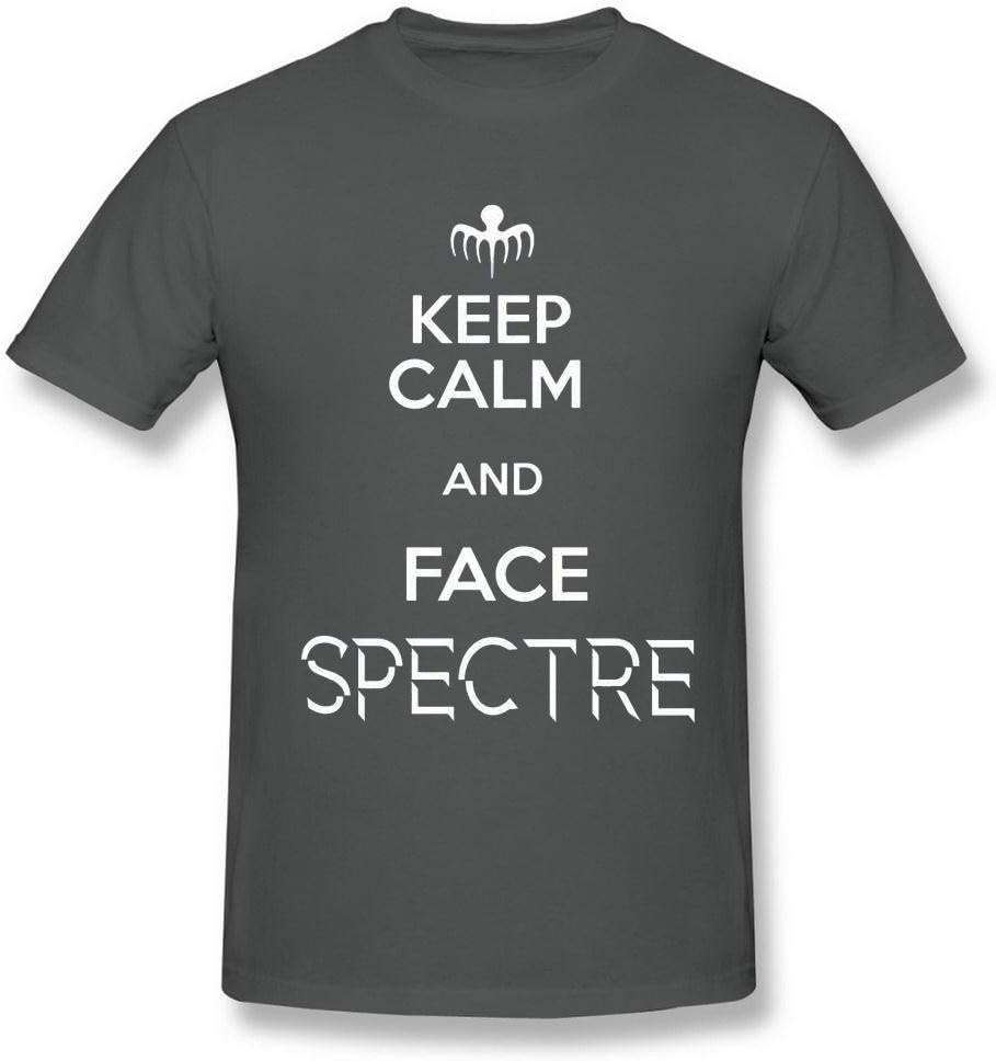 Men's 007 Spectre Movie Logo Cover DeepHeather T Shirt