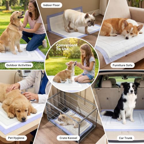 ZOMISIA 3D-Barrier Puppy Pee Pads for Dogs, 18 Cups Absorb & Rise Puffy Gel-Wall Leak-Proof, 30"x36" 25 Counts + 4 Pet Urine Test Strips, Super Absorbent Disposable Potty Training Pads by ZOMISIA - Used condition - Image 8