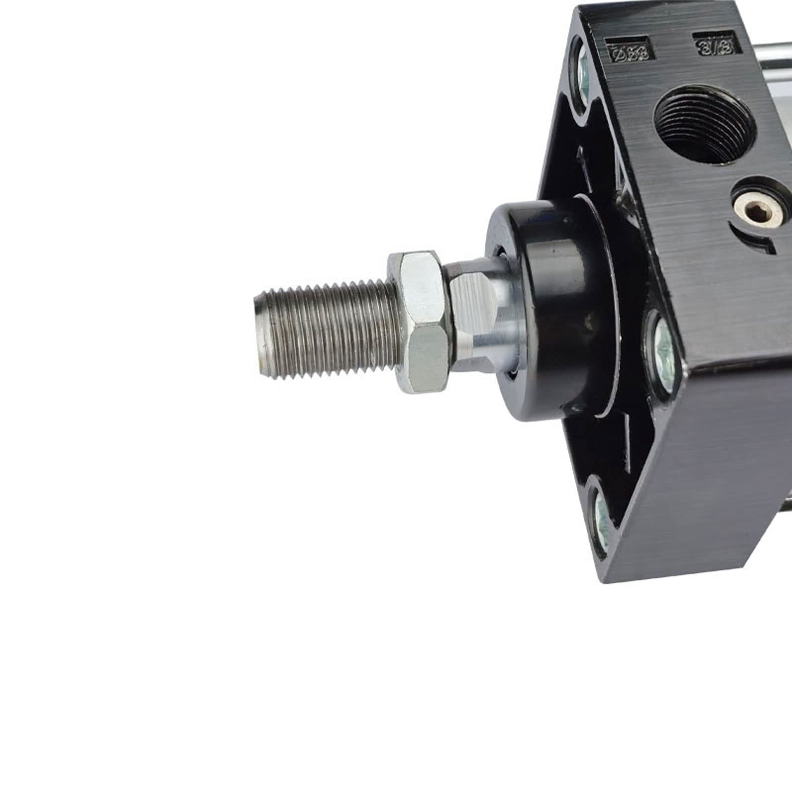 1 pièces SC100 cylindres pneumatiques Standard alésage 100mm course 25-1000mm Double effet avec cylindres pneumatiques en alliage d'aluminium magnétique ( Color : SC100X500 , Size : With Magnetic )