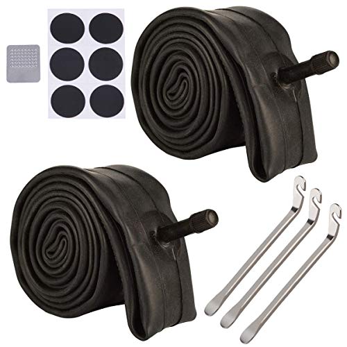 CHAOYANG 2 pacotes de tubo de bicicleta de 26 polegadas, 26x1,75/1,95/2,10/2,125 tubo de bicicleta c
