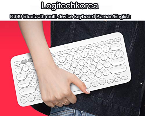 Aode K380 Bluetooth Multi-Device Keyboard Korean/English thumb #1