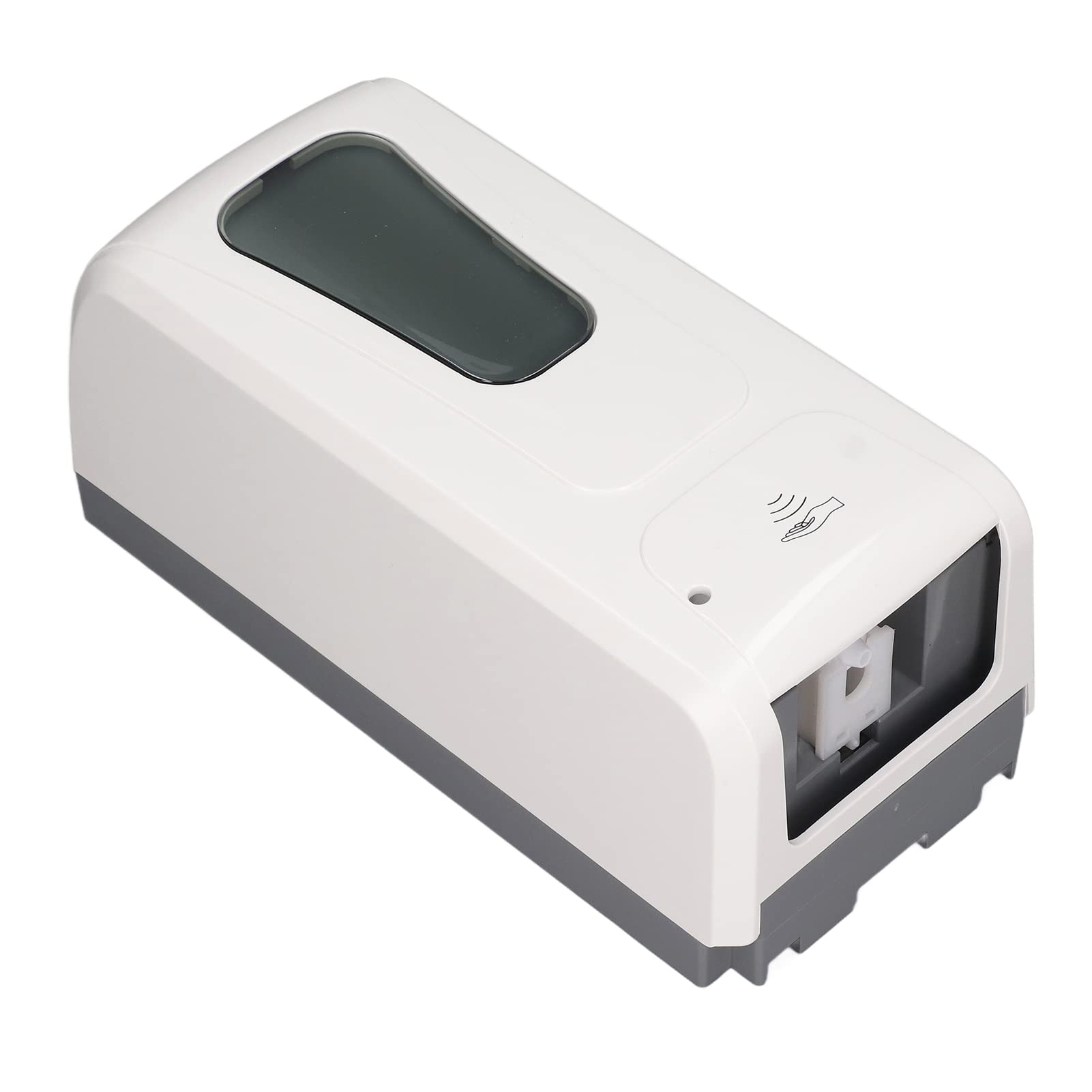 AUNMAS Automatischer Schaumspender, ABS, Berührungslos Schäumender Handseifenspender, 1000 Ml, Wandmontage, Manuelles Nachfülldesign, Transparentes Fenster, Auslaufsicher, für Badezimmer, Küche,