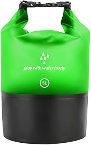 Bolsa seca impermeable para mujeres y hombres, 5L10L20L, ligera, pequeña, bolsa de almacenamiento para kayak, flotación, barco, campamento, tabla de