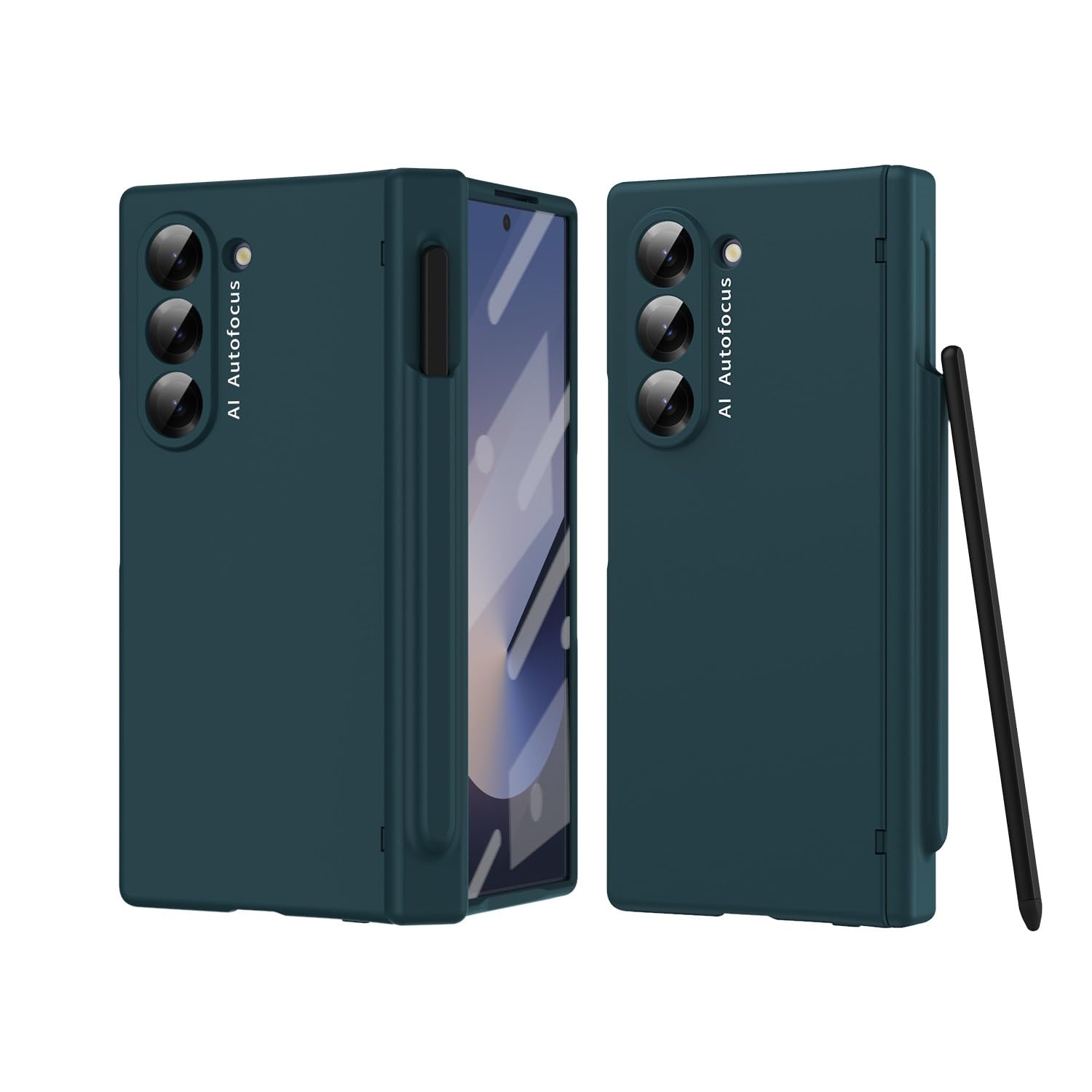 Funda Samsung Z Fold 6 con cristal integrado contra caídas duras 8