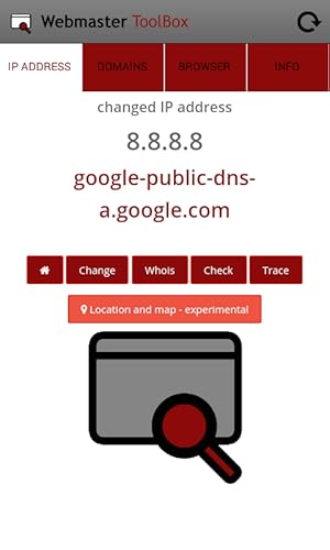 Webmaster Toolbox - Domain and IP checker