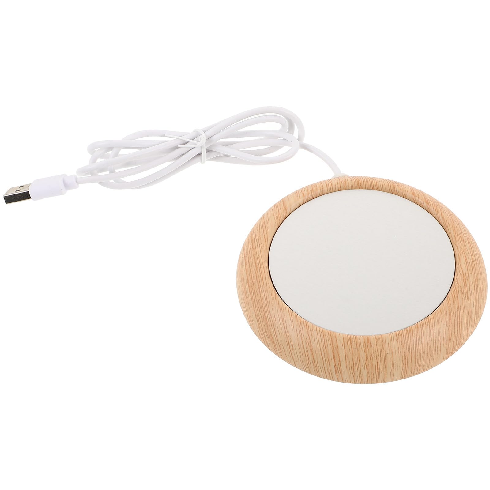 Calentador de tazas USB portátil de metal base de aluminio