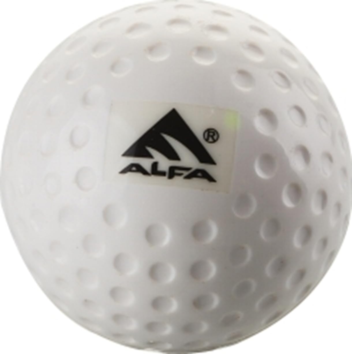 ALFA AB-93 Dimple Field Hockey Ball | Color : White | Size : Standard | PU Material |Precision and Control | Optimal Performance |Training and Matches