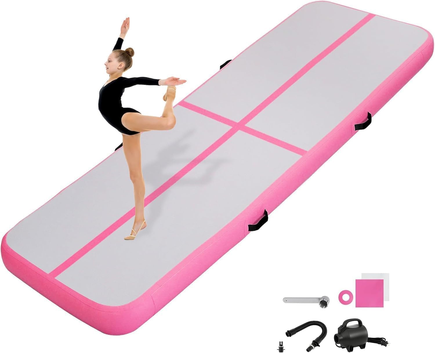 Prikaz zračne gimnastičke strunjače u cijelosti