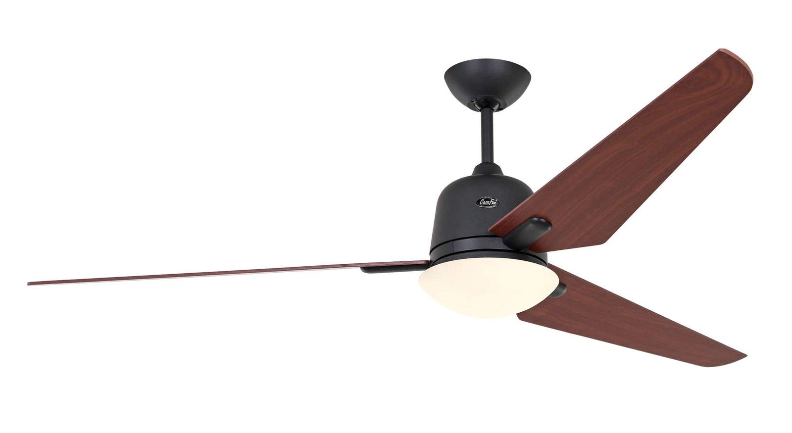 CasaFan Ceiling Fan with Light 516096 Eco AVIATOS 162 Cherry/Grey Base BG-KI