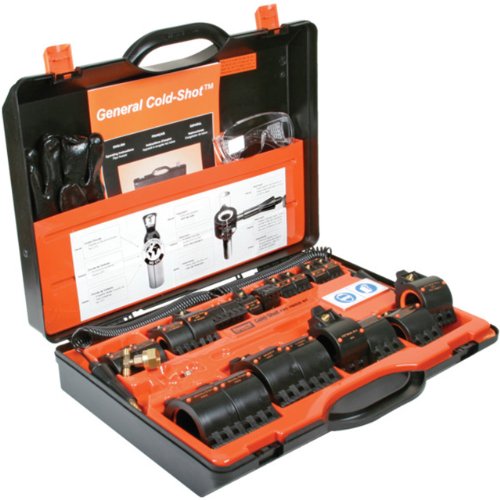 Flash Deals - 70% OFF General Wire CST2 Cold-Shot Pipe Freeze Kit, Small, Black and Orange