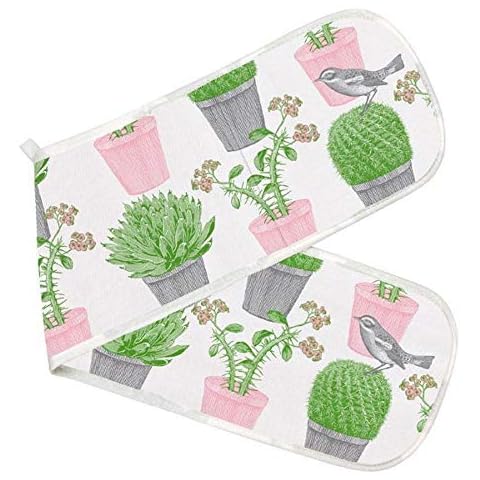 Thornback & Peel Cactus and Bird Oven Gloves Cover