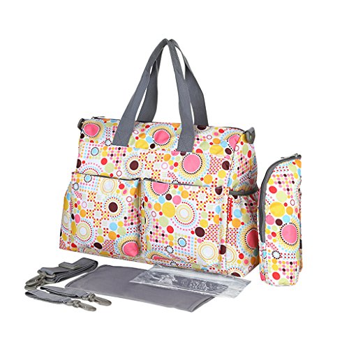 Sac à couches beige imperméable pour maman chic