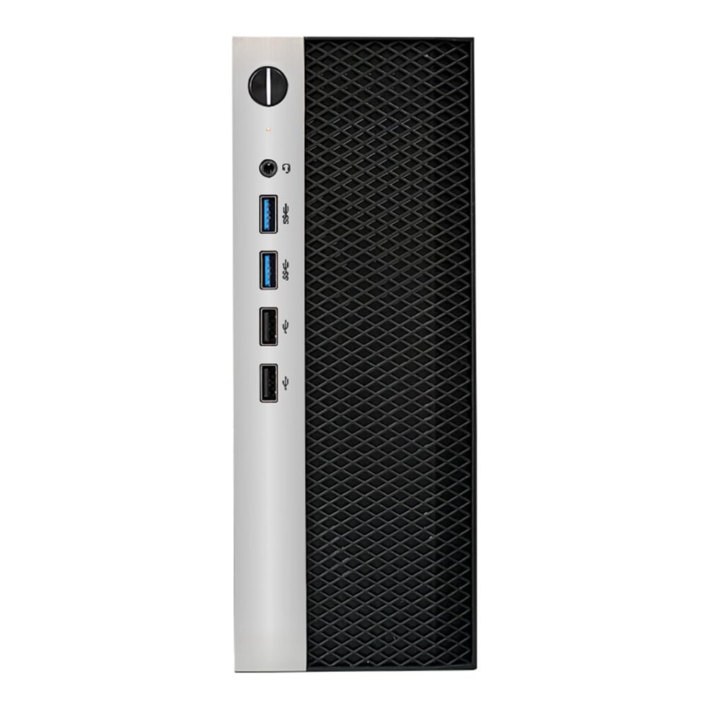 Châssis HTPC Mini ITX boîtier PC compact 4XUSB compatible carte mère Mini-ITX - 8