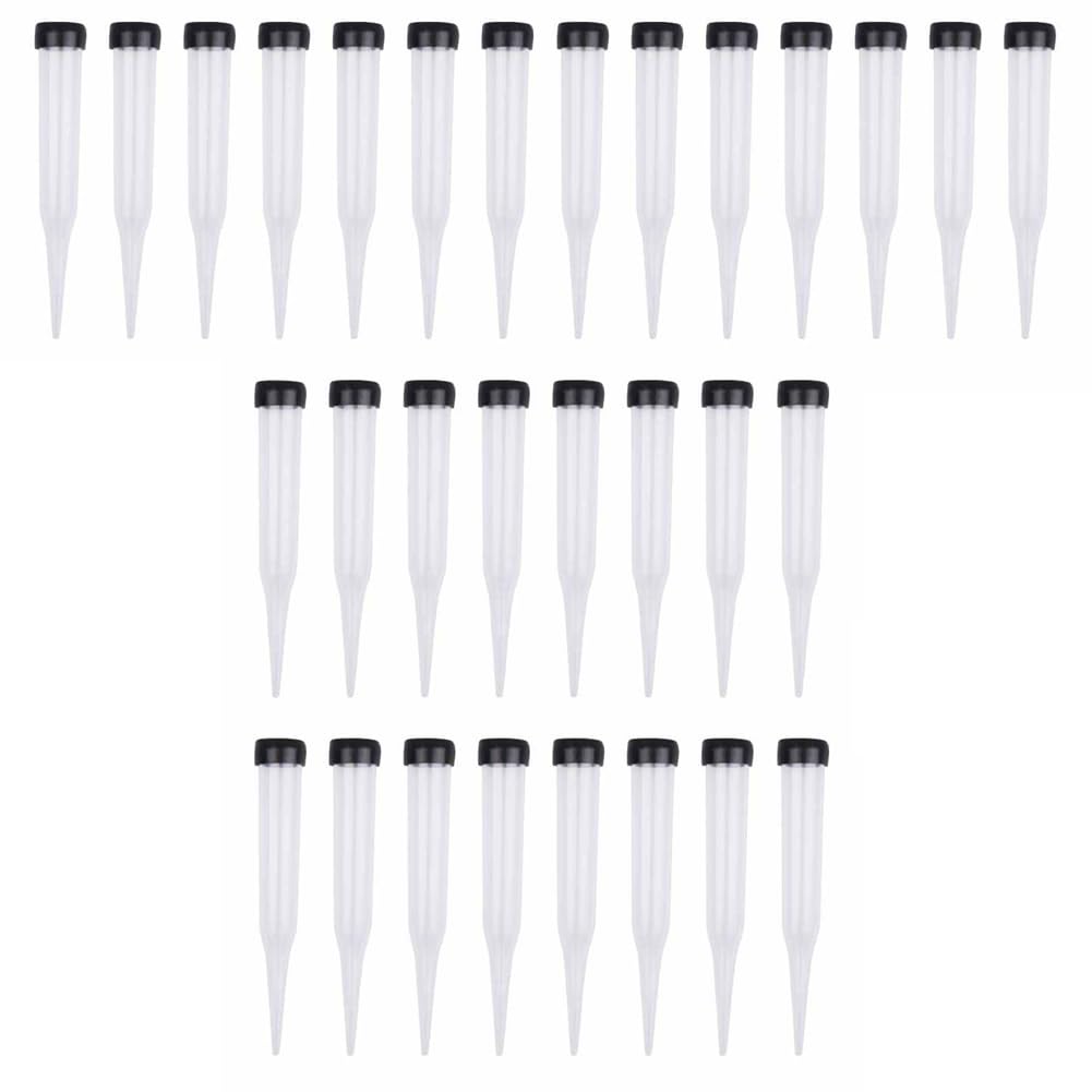 CTRLZS 100PCS Flower Tubes Plastic Flower Tubes for Flowers, Reusable Flowers, Water Tubes