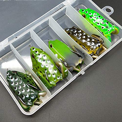 4PCS Artificial Mouse Lure Set - Topwater Frog Swimbaits For Bass, Pike, Snakehead Fishing (6.8cm/19g Each) - View #13