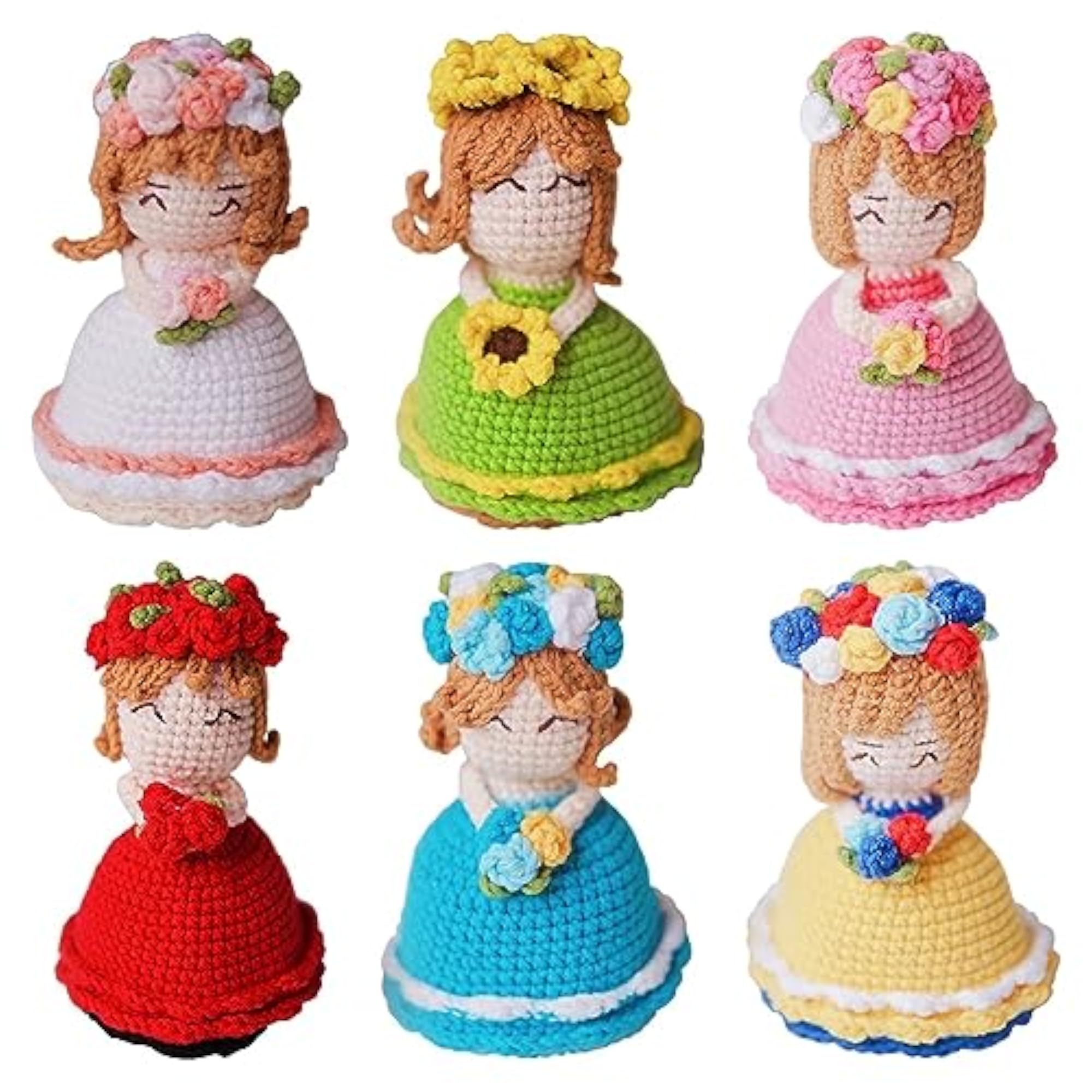 DIY Crochet Stuffed Bride Doll, Room Decoration Gift