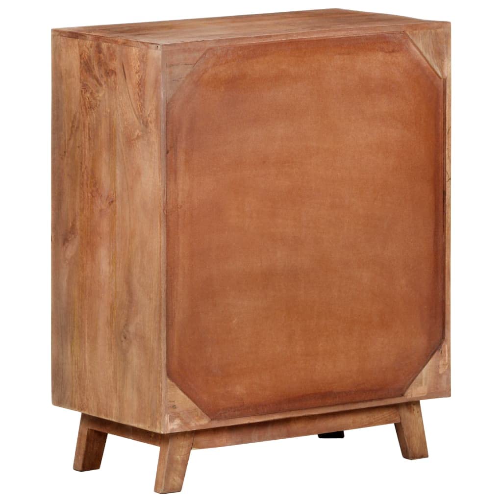 Buffet 61 x 35 x 76 cm en bois massif de manguier