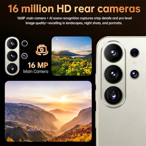 Unlocked 4G Smartphone 6.6 Inch HD Display 4GB 32GB 5000mAh Android 12 - Image 3