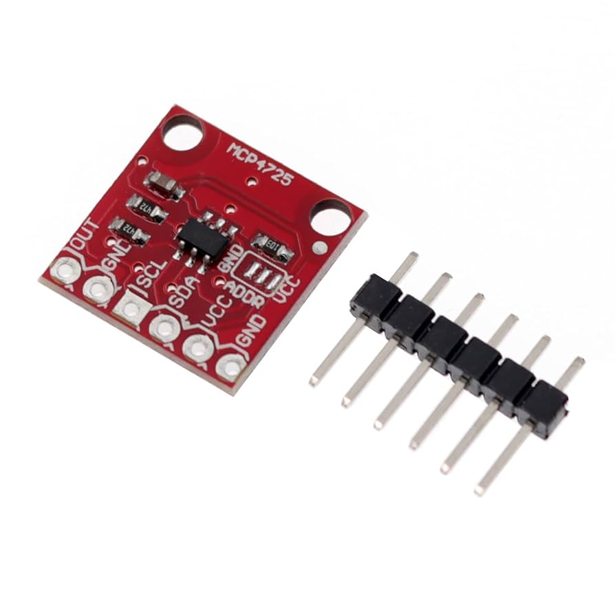 なおラビ MCP4725 EEPROM搭載12ビットD/Aコンバーターモジュール: 半導体