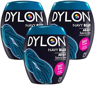 Dylon Machine Dye, Powder, Navy Blue POD 2 Packs