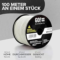Paracord 425 Typ II | ø 3mm - 9 Kerne - max. 192 kg | 100% Nylonschnur, Allzweckseil - reißfest | Nylonseil, Armband, Hundeleine, Survival & Outdoor Seil – Ansicht 2