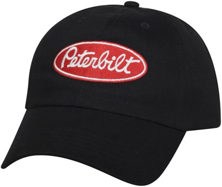 Peterbilt Motors Unstructured Basic Black Cap