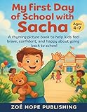 Photo Gallery my first day of school with sacha: a rhyming picture book to help kids feel brave, confident, and happy: first day of school jitters |back to school book for kids |first grade back to school Photo Gallery my first day of school with sacha: a rhyming picture book to help kids feel brave, confident, and happy: first day of school jitters |back to school book for kids |first grade back to school