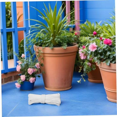 Corde arrosage coton blanc SHINEOFI pour systeme irrigation plante pot - 6