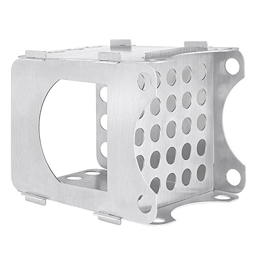 Lixada Ultraleve Camping Fogão De Madeira Dobrável Fogão de Bolso Ao Ar Livre Mochila Cozinhar Fogão