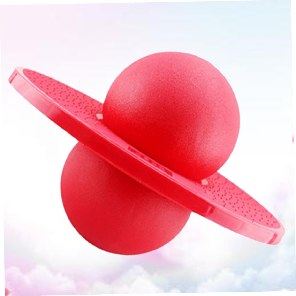 Pelota de Salto Infantil Roja de Plástico para Entrenamiento Sensorial