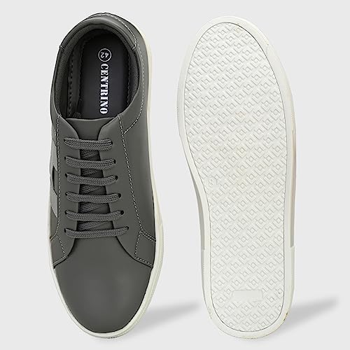 Image of Centrino Outdoor Sneakers for Men | Shoes for Man Stylish | Casual Lightweight Lace-Up Walking Shoes | Cushioned Insole | Breathable Anti-Skid Canvas Sneaker for Men | Comfortable Mens Shoes Travel (6309)