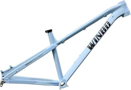 Dirt Jump Bike Frame 26er 27.5er Am Hardtail Mountain Bike Frame 16'' Disc Brake Boost 12x148mm Thru Axle Aluminum Alloy with Headset Seatpost Clamp