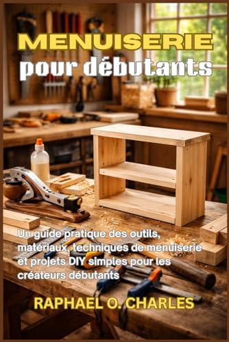 Menuiserie pour débutants: Un guide pratique des outils, matériaux, techniques de menuiserie et projets DIY simples pour les créateurs débutants