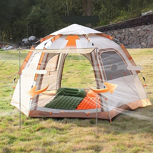 Carpa Camping Doble Capa Grande Exterior para 2 Personas miniatura 5