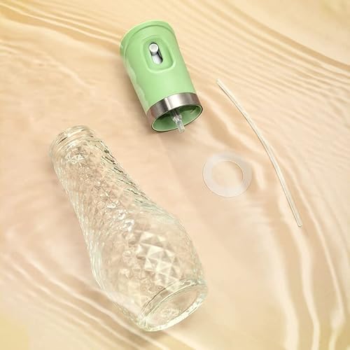 Baolong Oil Sprayer For Cooking Olive Oil Sprayer Mister For Air Fryer Oil Spray Spritzer Oil Dispensing Glass Bottle Kitchen Gadgets For Bbq,Salad,Baking,Grill 260Ml (Green #TOP2