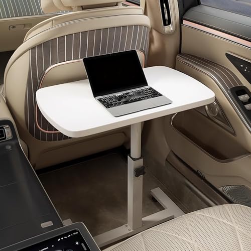 Escritorio portátil plegable para coche, mesa multifuncional para autocaravana, para trabajar, escribir y comer, estación de trabajo para computadora de asiento de coche de 21.7 x 12.6 pulgadas