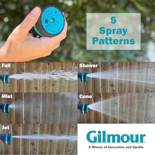 Buse de tuyau d'arrosage en graphite robuste Gilmour pour un entretien durable - 5