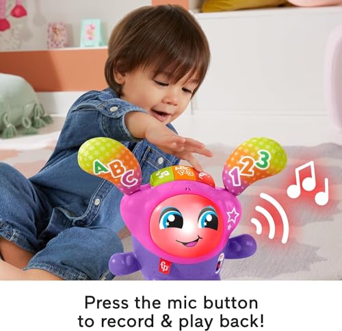 Fisher-Price DJ Bouncin’ Star Baby Toys | Educational Toys for 1 Year Old Boys and Girls | 1 Year Baby Gifts | Interactive Toys for 1 Year Old Girls and Boys | UK English Version 9-36m, HRC48 - Image 5