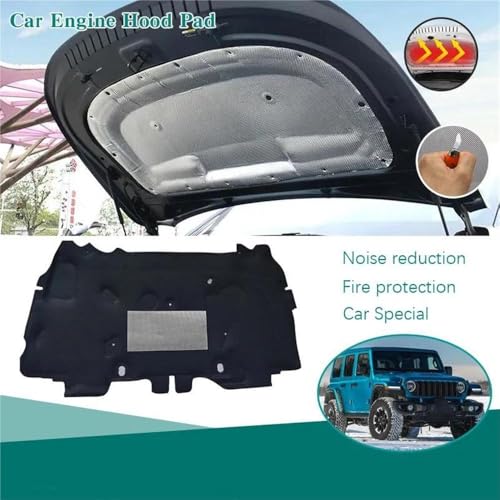 Housse capot Jeep Wrangler JK protection moteur coton pour le tout-terrain