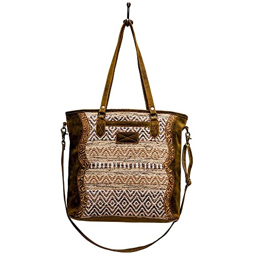 Myra Bag Western Tote Shoulder Bag for Women - Leather Crossbody Bag Floret4