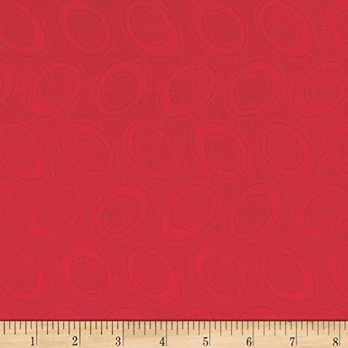 FreeSpirit Fabrics Free Spirit 0365119 Kaffe Fassett Collective Aboriginal Dot Fabric by The Yard, Red