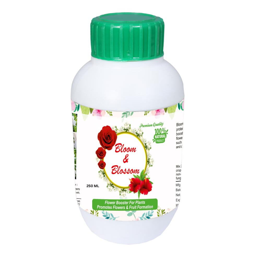 Bloom & Blossom Flower Booster Liquid | Flowering Stimulant for Plants (250 ml)
